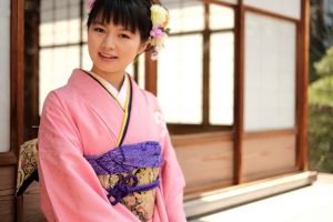 成人式の振袖